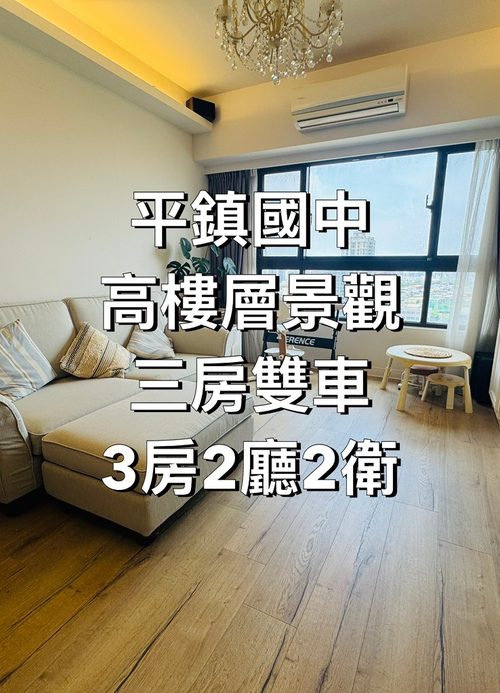 平鎮國中學區 天閱景觀高樓層 帶看開箱